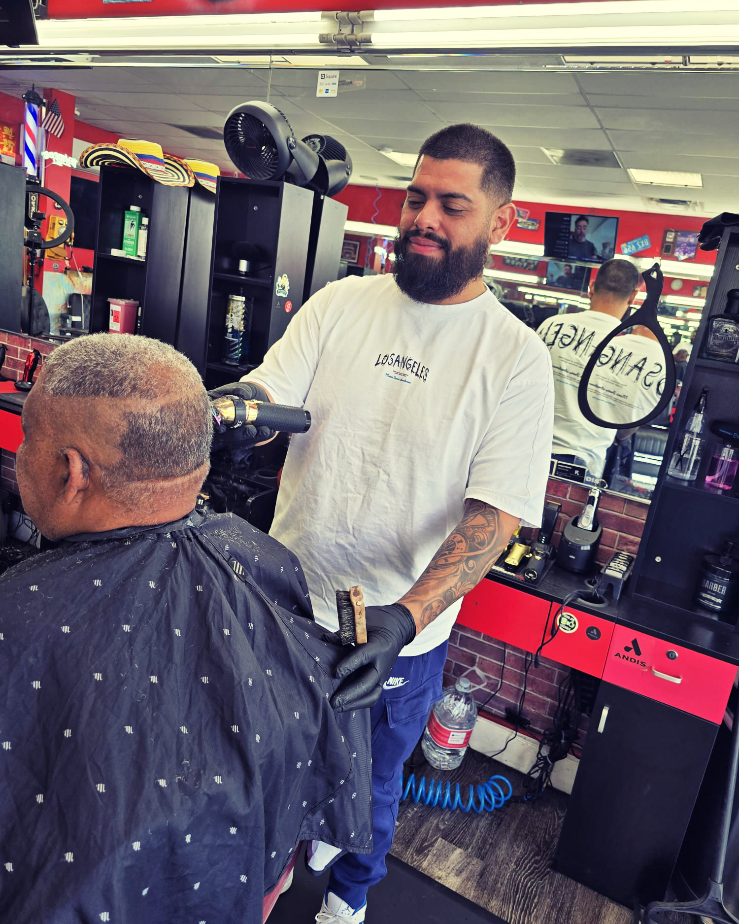 Professional master barber Brayan